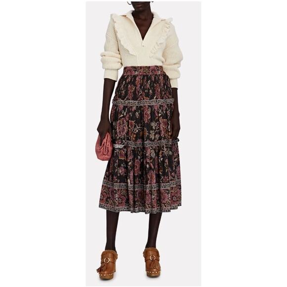 Ulla Johnson Vera Tassel Clogs in Brown - Picture 5 of 16